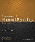 Fundamentals of Abnormal Psychology 9781464145995, Verzenden, Zo goed als nieuw