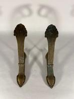Wandkandelaar - Verguld brons - Gordijn, Antiek en Kunst, Curiosa en Brocante