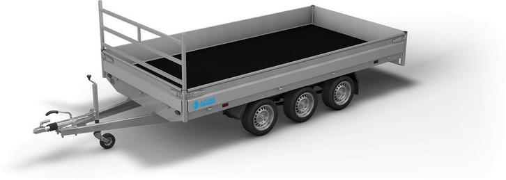 Hapert Plateauwagen Azure H-3 605x240cm 3500kg verlaagd, Auto diversen, Aanhangers en Bagagewagens, Ophalen of Verzenden