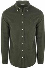 McGregor Overhemd Corduroy Olijfgroen maat M Heren, Kleding | Heren, Overhemden, Verzenden, Nieuw, McGregor