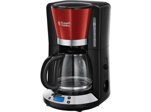 Russell Hobbs -  24031-56 Colours Plus+  - Rood, Witgoed en Apparatuur, Koffiezetapparaten, 10 kopjes of meer, Koffiemachine, Nieuw