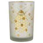 windlicht bij goud large 18cm, Verzenden, Nieuw