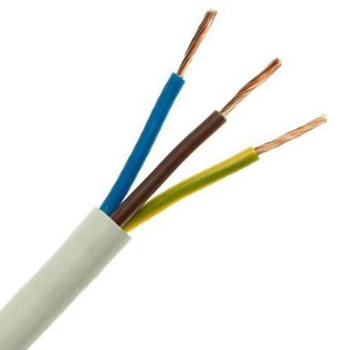 Flexibele H05VV-F Kabel | 3 x 1,5mm2 aders | VMVL, Doe-het-zelf en Verbouw, Elektra en Kabels, Nieuw, Ophalen of Verzenden