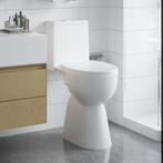 vidaXL Randloos Toilet 7 cm extra hoogte soft-close keramiek, Verzenden, Nieuw