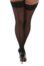 Jive Seamed Curvy Hold Ups Maat:, Kleding | Dames, Verzenden, Nieuw, Overige kleuren