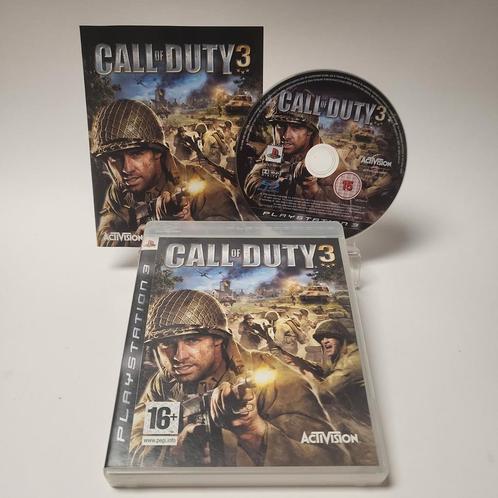 Call of Duty 3 Playstation 3, Spelcomputers en Games, Games | Sony PlayStation 3, Ophalen of Verzenden