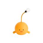 Moderne tafellamp geel incl. LED oplaadbaar - Bulby, Huis en Inrichting, Lampen | Tafellampen, Nieuw, Kunststof, Modern, Minder dan 50 cm