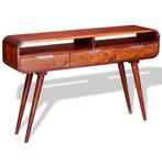 Console tafel 120x30x75 cm massief sheeshamhout (Tafels), Huis en Inrichting, Complete inboedels, Verzenden