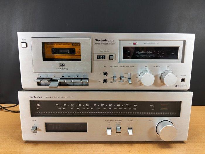 Technics - RS-M8 and ST-S1 Cassetterecorder-speler - Diverse, Audio, Tv en Foto, Radio's