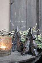 Kerstboom kaars Black 18 cm, Ophalen of Verzenden, Nieuw