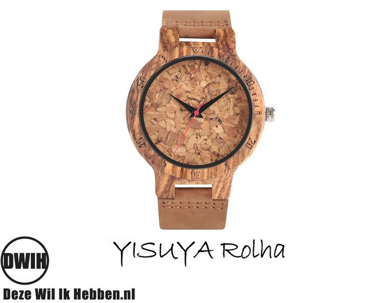Houten horloge: YISUYA Rolha, Diversen, Overige Diversen