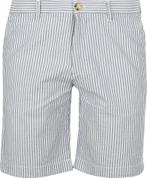 McGregor Shorts Striped Seersucker Medium Blue maat 31 Heren, Kleding | Heren, Broeken en Pantalons, Verzenden, Nieuw, Blauw, McGregor
