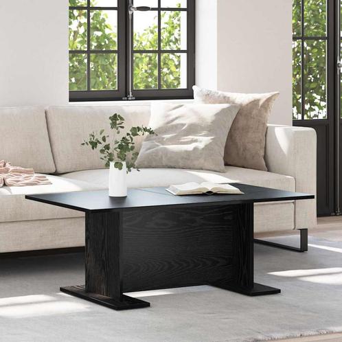 vidaXL Salontafel Anders Zwart eiken 103,5 x 60 x 40 cm, Huis en Inrichting, Tafels | Salontafels, Nieuw, Overige houtsoorten