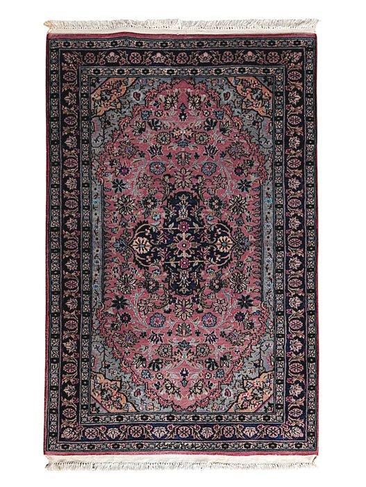 Kerman met zijde - Tapijt - 152 cm - 90 cm, Huis en Inrichting, Stoffering | Tapijten en Kleden