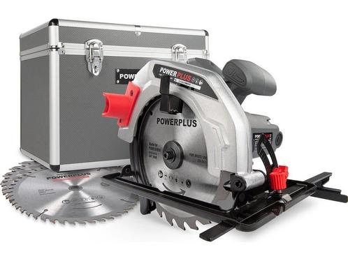 Powerplus elektrische cirkelzaag POWESET4 - 1200W compact, Huis en Inrichting, Woonaccessoires | Overige, Zo goed als nieuw, Verzenden