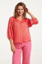-50% Smashed Lemon  Smashed Lemon 25051 elegante chiffon top, Kleding | Dames, Blouses en Tunieken, Verzenden, Nieuw