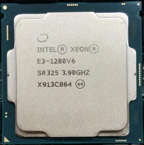 Intel Xeon E3-1280 v6 - 4 Cores / 8 threads, 3.90-4.20Ghz, 8, Computers en Software, Processors, Zo goed als nieuw, Ophalen of Verzenden