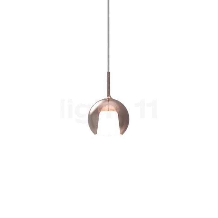 Penta Glo Hanglamp, zwart/rose goud - 25 cm (Hanglampen), Huis en Inrichting, Lampen | Hanglampen, Nieuw, Verzenden