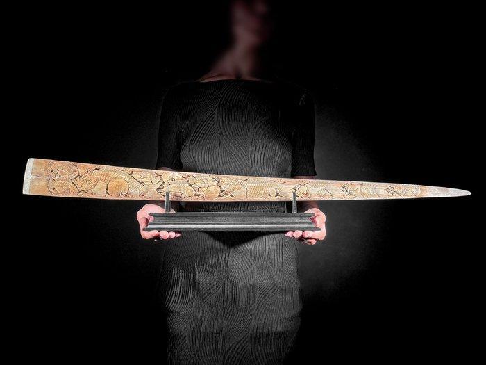 Geen minimumprijs - Grote gedetailleerde en gepatineerde, Antiek en Kunst, Kunst | Designobjecten