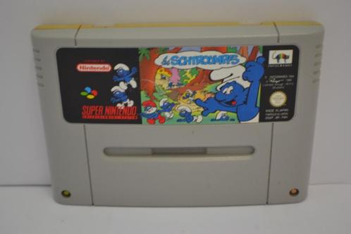Les Schtroumpfs - Smurfs (SNES FAH), Spelcomputers en Games, Games | Nintendo Super NES, Zo goed als nieuw, Verzenden