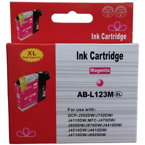 Huismerk Brother LC-123M cartridge magenta, Computers en Software, Printerbenodigdheden, Nieuw, Verzenden