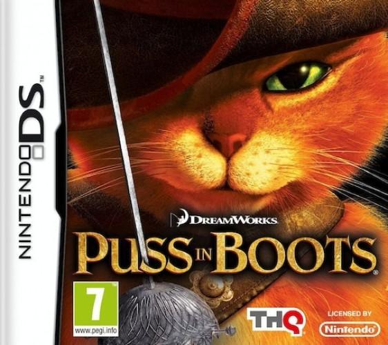 De Gelaarsde Kat (Puss in Boots) (Nintendo DS), Spelcomputers en Games, Games | Nintendo DS, Gebruikt, Vanaf 3 jaar, Verzenden