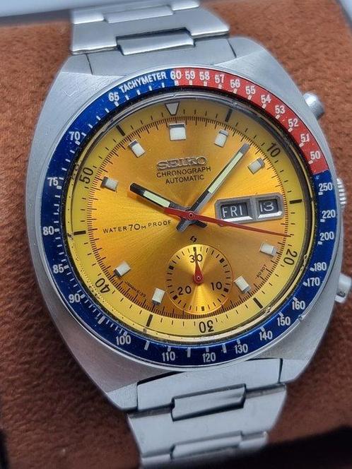 Seiko - Poque Cronograph - Zonder Minimumprijs - Heren -, Sieraden, Tassen en Uiterlijk, Horloges | Antiek