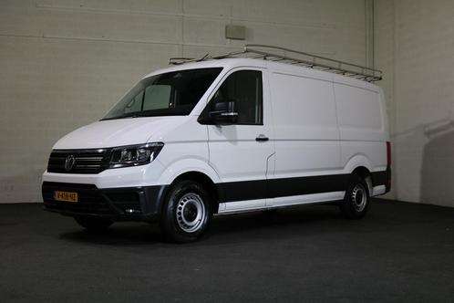 Volkswagen Crafter 2.0 TDI L3 H2 Airco Navigatie Imperiaal T, Auto's, Bestelauto's, Lease, Handgeschakeld, Wit, Volkswagen, Financial lease