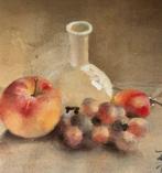 Hollandse School (XX) - Stilleven met kan appels en druiven, Antiek en Kunst, Kunst | Schilderijen | Klassiek