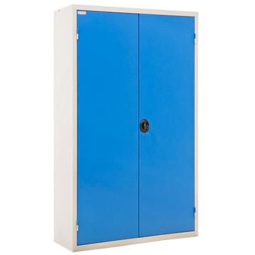 Kast  B: 1200, D: 430, H: 1980 (mm) grijs/blauw