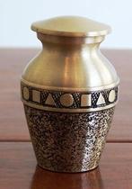 mini urn | brons | urn | uitverkoop | aanbieding | crematie, Nieuw, Ophalen of Verzenden