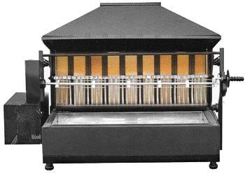 GGM Gastro | Houtskool kippengrill - met 1 spit voor 5 |, Zakelijke goederen, Horeca | Keukenapparatuur, Nieuw in verpakking, Fornuis, Frituur en Grillen