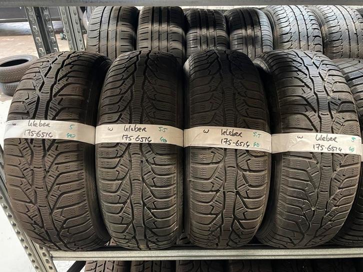 175-65-14 Kleber Winterbanden 5.5mm Incl Montage 175 65 14, Auto-onderdelen, Banden en Velgen, 14 inch, Winterbanden, 175 mm, Personenwagen