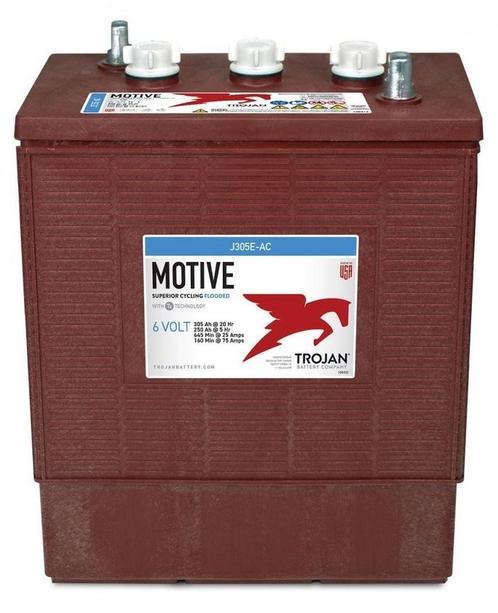 Trojan J305E-AC Deep-Cycle accu 6 volt 305 ah, Zakelijke goederen, Machines en Bouw | Heftrucks en Intern transport, Ophalen of Verzenden