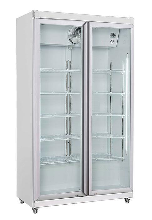 Koelkast 2 Glasdeuren Avl-785R, Zakelijke goederen, Horeca | Keukenapparatuur, Koelen en Vriezen, Verzenden