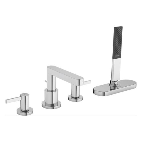 Badrandmengkraan Finoris HansGrohe 4-Gats Met SBox Chroom, Doe-het-zelf en Verbouw, Sanitair, Kraan, Nieuw, Chroom, Ophalen of Verzenden