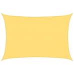 Zonnescherm 4x5m hdpe beige | retourdeal 35% korting, Tuin en Terras, Zonneschermen, Overige typen, 450 cm of meer, Ophalen of Verzenden