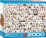 The World of Dogs Puzzel (2000 stukjes) | Eurographics -, Nieuw, Verzenden