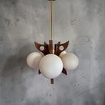 Szarvas - Plafondlamp - Hout, Glas - ontwerp van een