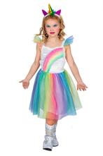 Unicorn Jurk Regenboog Meisje, Kinderen en Baby's, Nieuw, Verzenden