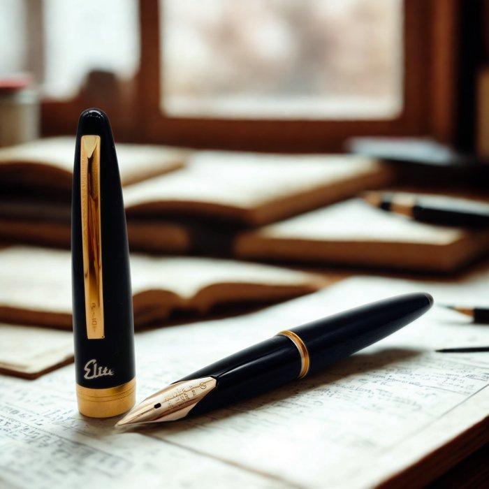 Pilot - CUSTOM Elite 18K - Zonder Minimumprijs - Vulpen, Verzamelen, Pennenverzamelingen