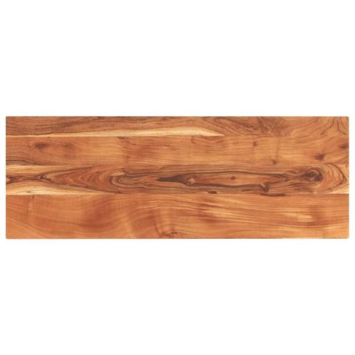 vidaXL Tafelblad rechthoekig 140x60x2,5 cm massief, Huis en Inrichting, Tafels | Eettafels, Nieuw, Verzenden