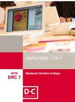 Maatwerk Drenthe College Marketing 1 en 2 MTW  9789400221444, Zo goed als nieuw