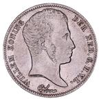 ½ Gulden 1822-1830 Willem I (Brussel) ZFr, Postzegels en Munten, Munten | Nederland, Verzenden