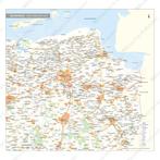 Provinciekaarten - 9mm multiplex + 6mm kurk, Ophalen of Verzenden, Nieuw