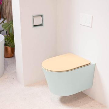 MONDIAZ LAVIE hangend toilet single fire rimless diepspoel beschikbaar voor biedingen
