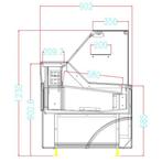 Combisteel Horeca Koeltoonbank Wesley 1.5 | 1590x902x1230mm, Ophalen of Verzenden, Nieuw