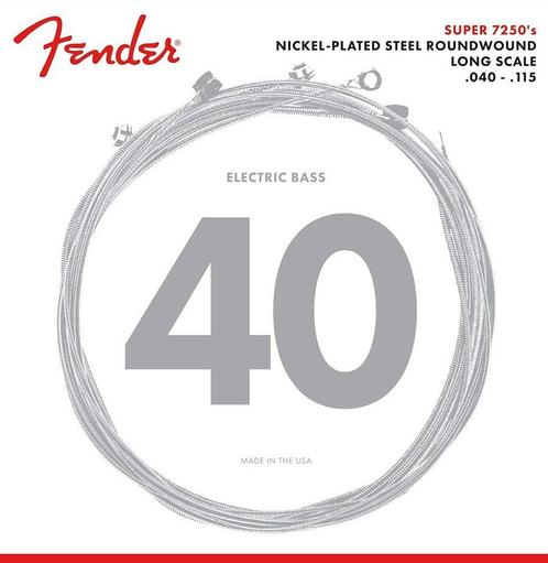 Fender Super 72505L NPS Roundwound 5-snarige basgitaarsnaren, Muziek en Instrumenten, Instrumenten | Toebehoren, Verzenden