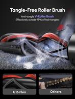 Ultenic U16 Flex Stofzuiger – Zwart/Rood – Draadloos, Witgoed en Apparatuur, Stofzuigers, Ophalen of Verzenden, Nieuw