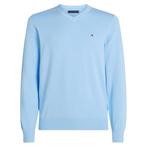 -1% Tommy Hilfiger  Tommy Hilfiger V-neck pullover  maat S, Verzenden, Nieuw, Blauw